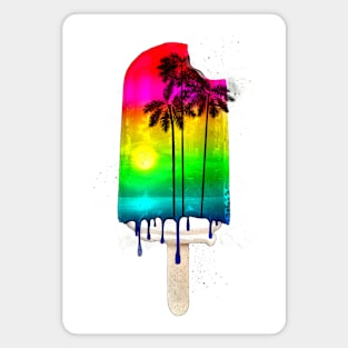 Tropical Popsicle Magnet